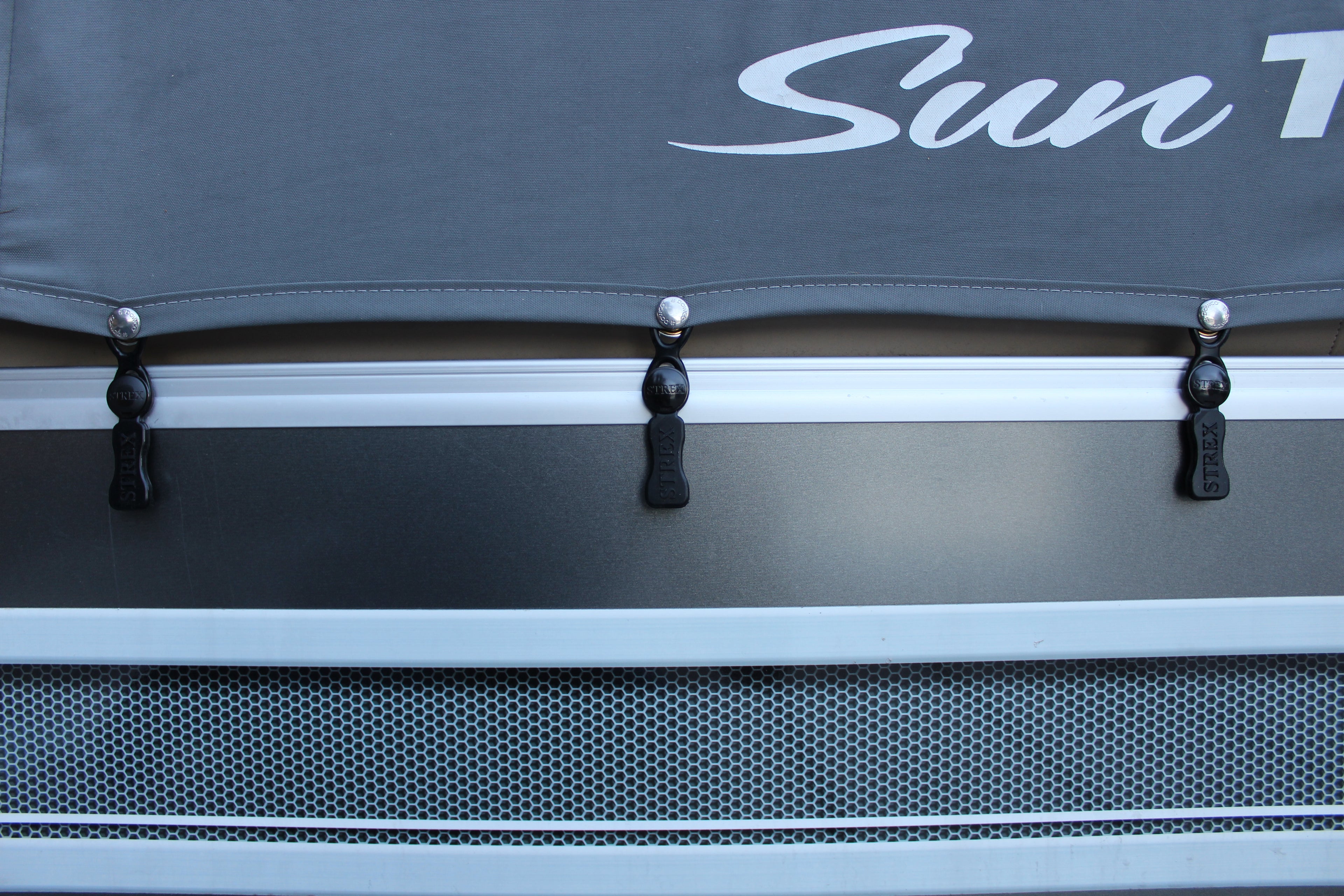 Stretch boat fasteners